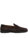 Tod's Loafers With Gommini On Back And Penny Strap In Multi