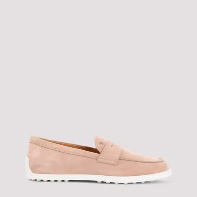 TOD'S SUEDE LEATHER LOAFERS