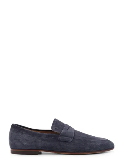 Tod's Suede Penny Loafers In Multi