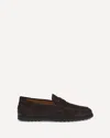 Tod's Suede Gomma Leggero Loafers In Brown