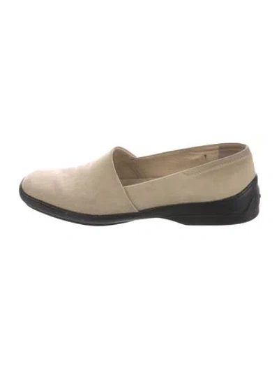 Pre-owned Tod's Suede Loafers
