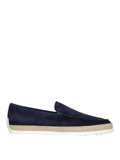 TOD'S SUEDE LOAFERS