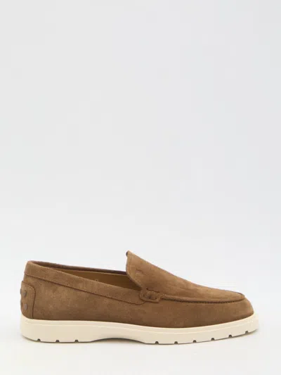 TOD'S SUEDE LOAFERS