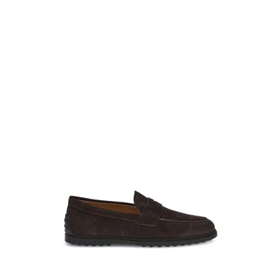 TOD'S SUEDE LOAFERS