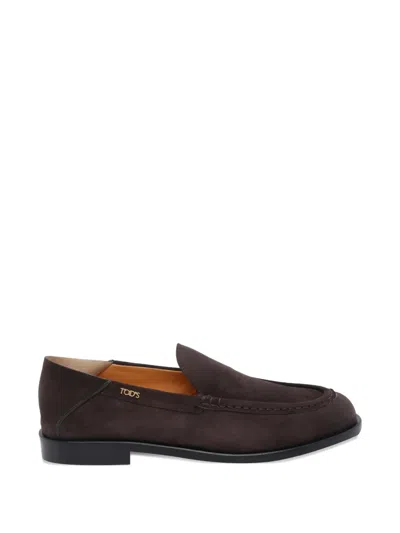 Tod's Cuoio 07m Sabot Pantofola In Brown