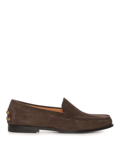 Tod's Cuoio 03m Pantofola Gommini Metallo In Multi