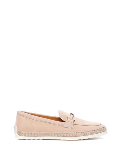 Tod's Mocasines - Color Carne Y Neutral