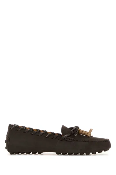 Tod's Gommino 22l Nappine Mign.infilatura In Animal Print