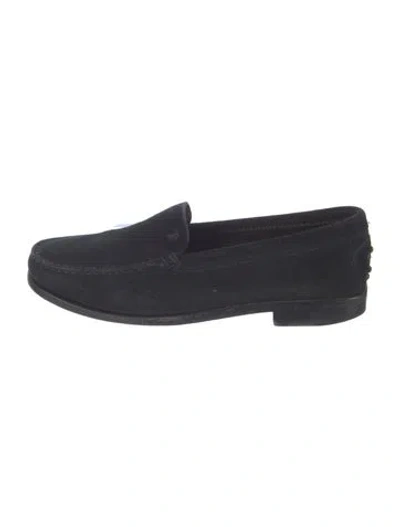 Pre-owned Tod's Suede Loafers In Multi