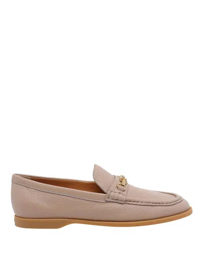 Tod's Suede Loafers In Neutral