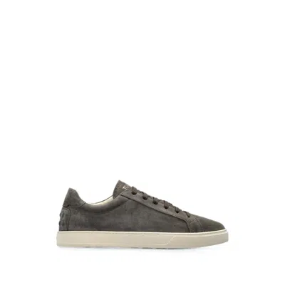 Tod's Suede Logo-embossed Sneakers In Multi