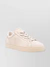 Tod's Suede Low-top Sneakers Studded Detailing In Neutral