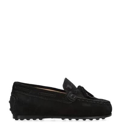 TOD'S SUEDE NUOVO CITY GOMMINI DRIVING SHOES