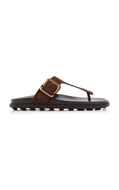 TOD'S SUEDE SANDALS