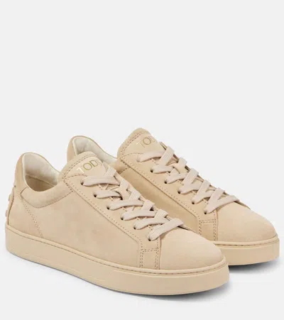 TOD'S SUEDE SNEAKERS