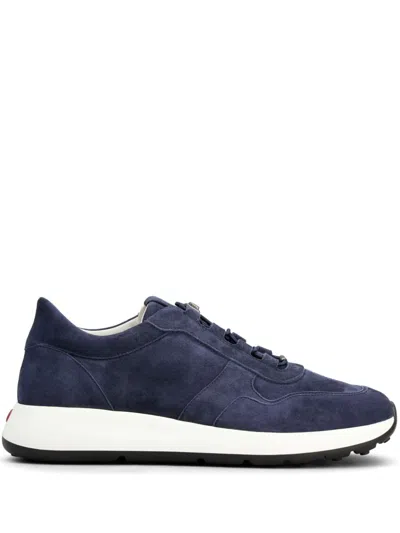 Tod's Suede Sneakers In Blau