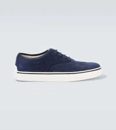 TOD'S SUEDE SNEAKERS
