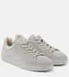 Tod's Suede Sneakers In Blue