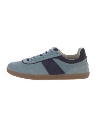 Pre-owned Tod's Suede Sneakers In Blue