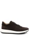 Tod's Suede Sneakers In Brown