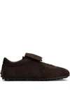 Tod's Suede Sneakers In Brown