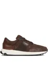Tod's Suede Sneakers In Brown