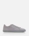 Tod's Modern Suede Sneakers In Grey