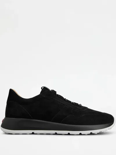 Tod's Suede Trainers In Schwarz