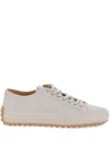 Tod's Suede Leather Sneakers In White