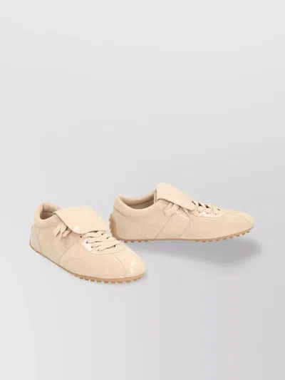 Tod's Suede Sneakers With Rubber Sole Studs