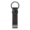 Tod's Key Holders Leather Metal Ring In Black