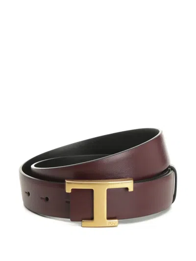 Tod's T-buckle Leather Belt
