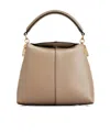 Tod's T Case Tote Messenger Bag In Leather Micro In Nude