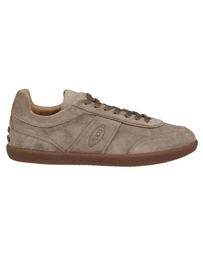Tod's T Cassetta 68c Sneakers In Brown