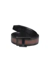 Tod's T Logo-buckle Belt In Black