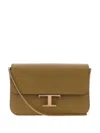 Tod's T Logo Chain Shoulder Bag In Green