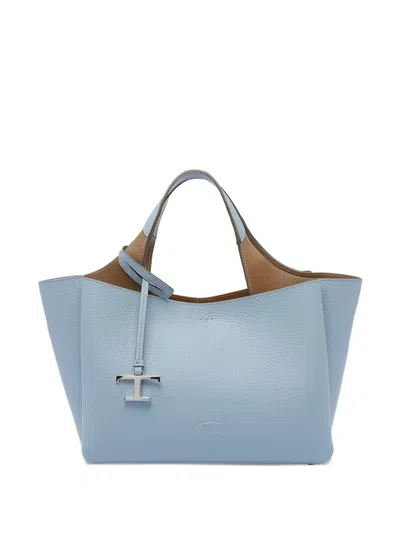 Tod's T-logo Leather Tote Bag