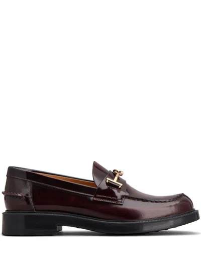 TOD'S T RING LOAFERS
