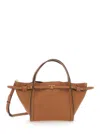Tod's T String Shopper Medium In Brown