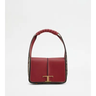 Tod's T Timeless Bag In Leather Mini