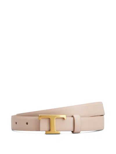 Tod's T Timeless Belt In Pink