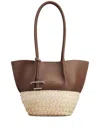 Tod's Small Bux Tote Bag In Brown
