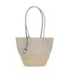 Tod's T Timeless-charm Tote Bag In Nude