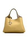 Tod's T Timeless-charm Tote Bag In Yellow