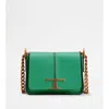 TOD'S T TIMELESS CROSSBODY BAG IN LEATHER MINI