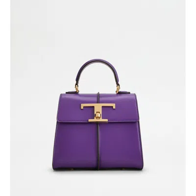 Tod's T Timeless Handbag In Leather Mini
