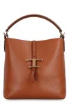 Tod's T Timeless Leather Bucket Bag In Brown