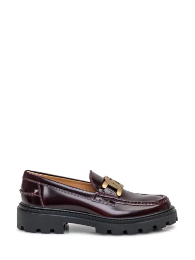 TOD'S T TIMELESS LEATHER LOAFER