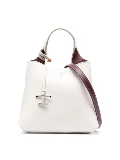 TOD'S T TIMELESS LEATHER MINI HANDBAG
