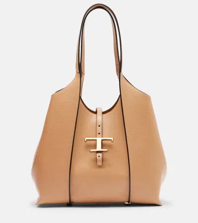 Tod's T Timeless Leather Tote Bag